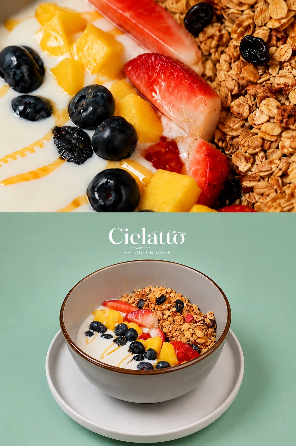 Fotografía real de producto gastronómico